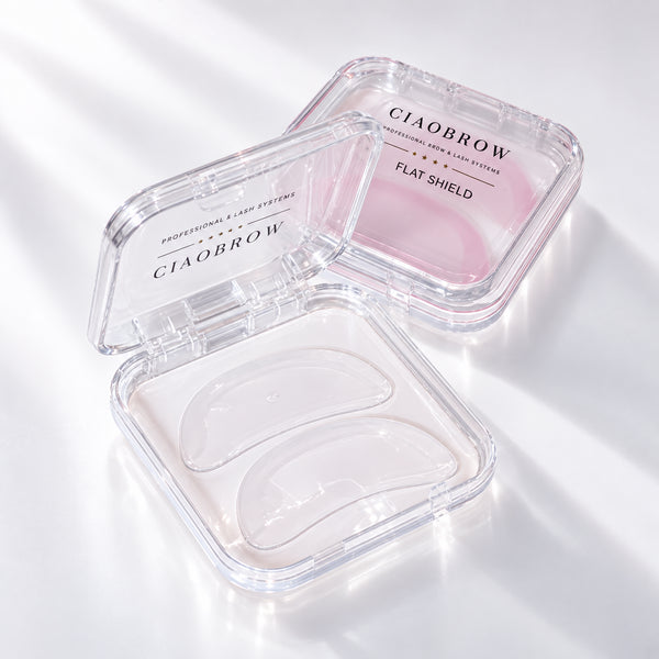 Ciaobrow Cosmic Flat Shield Korean lash lift shield case on white background