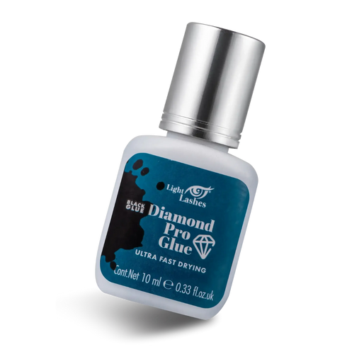 Diamond Pro black ultra fast drying eyelash extension glue 5ml