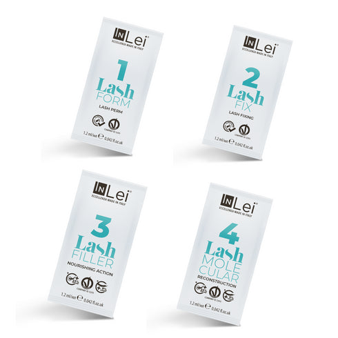 InLei® Lash Filler Combo (STEP 1,2,3,4) Sachets