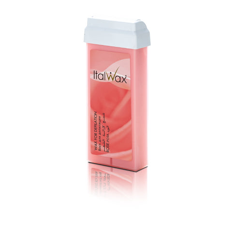 Italwax Cartridge Natural Lipsoluble Wax 100ml - Rose