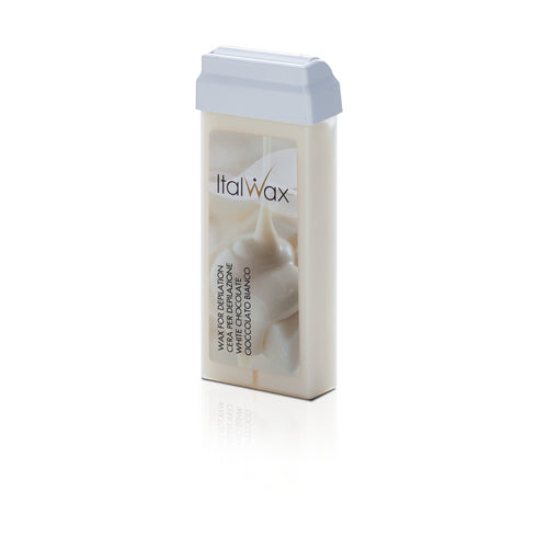Italwax Cartridge Natural Lipsoluble Wax 100ml - White Chocolate
