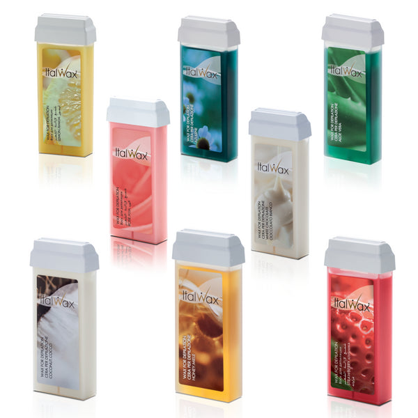 Italwax Cartridge Natural Lipsoluble Wax - 100ml
For hair removal on big areas (arms, legs, back).
Product forms: cartridge 100 ml / 3.5 oz. Melting temperature 37
