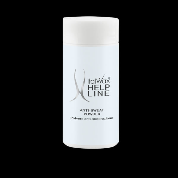 Italwax Help Line – Anti-Sweat Powder.
Pre wax, controls excess sweating