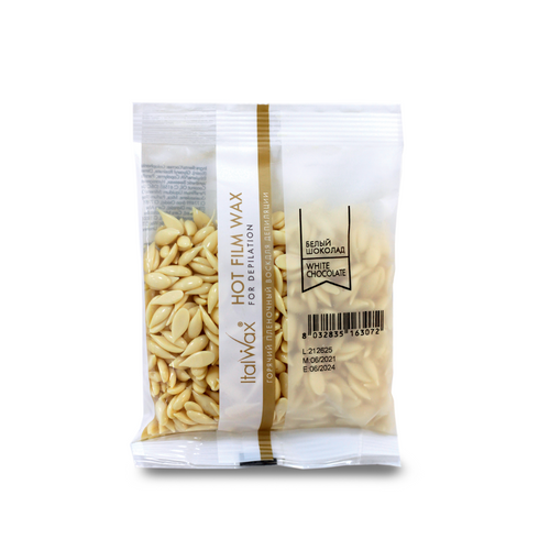 Italwax Natural Line Hard Wax 100g samples White Chocolate
