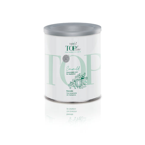 Italwax Top Line Lipsoluble Wax Tin - Emerald 800ml