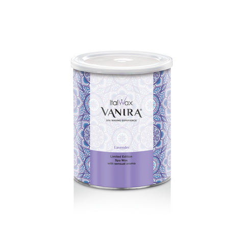 Italwax Vanira Lavender– Premium Liposoluble wax tin 800ml