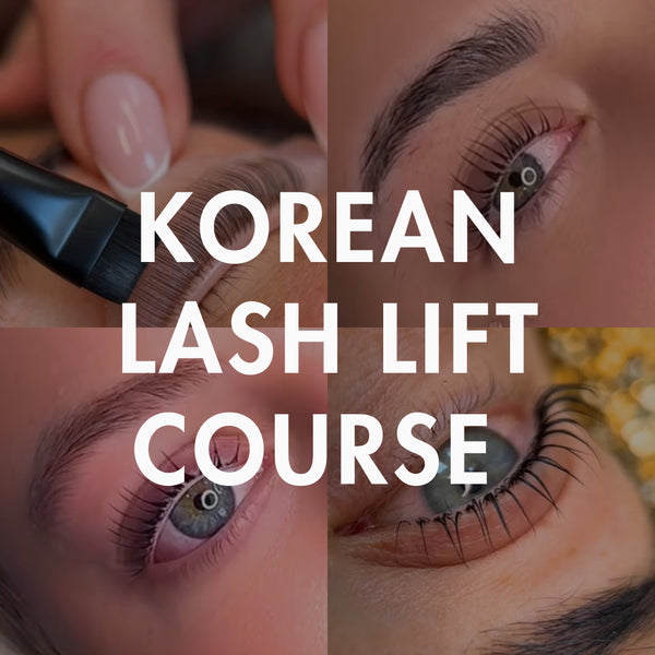 Korean lash lift training using glueless method