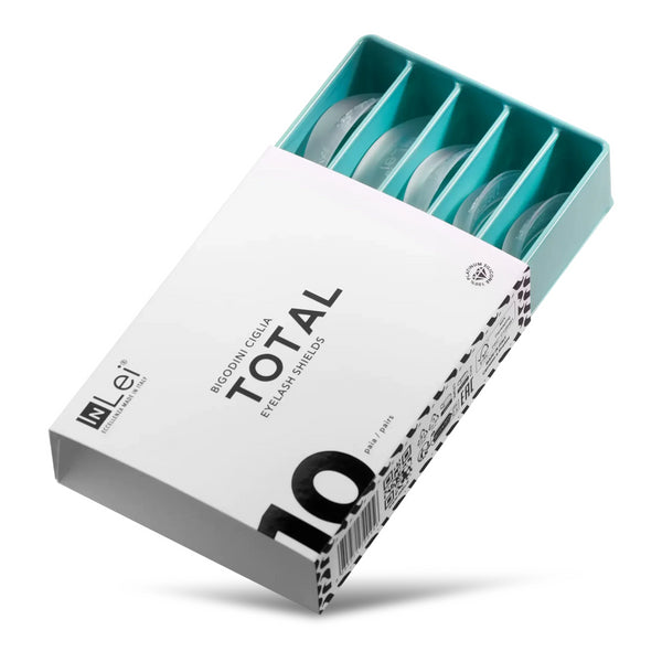 InLei “TOTAL”-silicone curlers for eyelashes 10 sizes (Natural-Round)