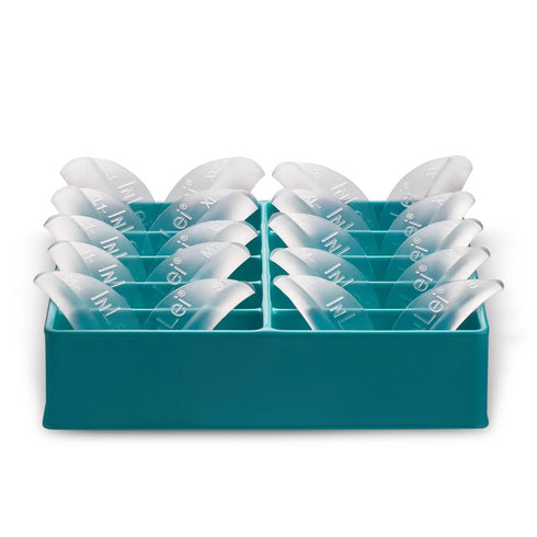 InLei “TOTAL”-silicone curlers for eyelashes 10 sizes (Natural-Round)