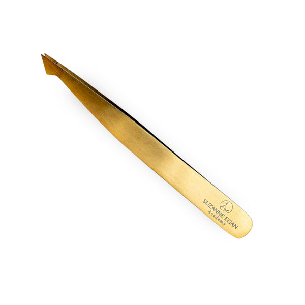 Slanted Tweezer Suzanne Egan Gold Collection