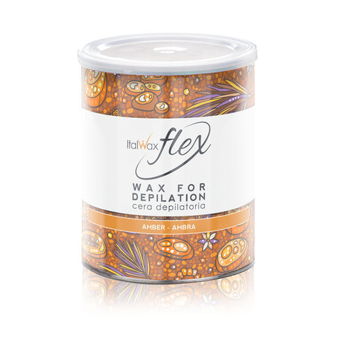 Italwax Flex Lipsoluble Wax Amber 800ml/400ml