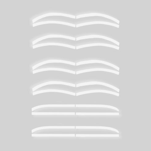 Eyebrow Precision Shape Guides/Stencil styles
