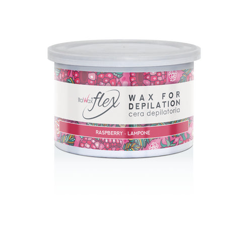 Italwax Flex Lipsoluble Wax Raspberry 800ml/400ml