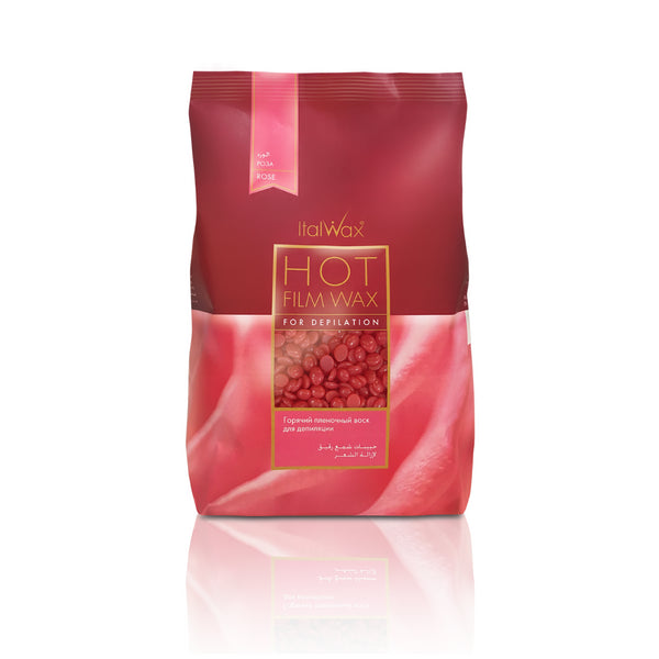 Italwax Hard Beans Wax - Rose 1kg
