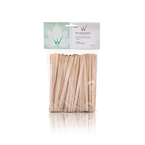 Italwax Wooden Thin Spatulas 100pcs pack