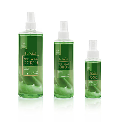 Italwax Pre-Wax Lotion Aloe Vera 100ml bottle
