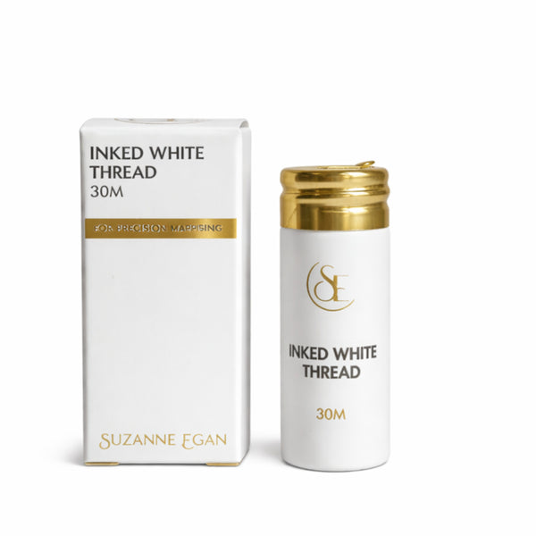 Suzanne Egan Inked White Thread 30m