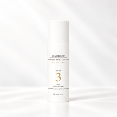 Ciaobrow C-Lift Pro Step 3 conditioning serum bottle on white background