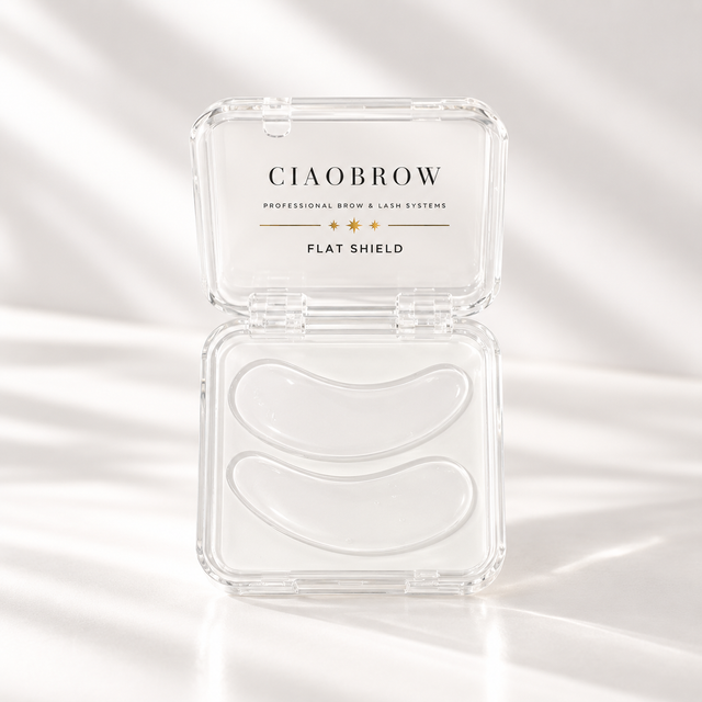 Ciaobrow Cosmic Under Eye Pad reusable silicone shield on white background